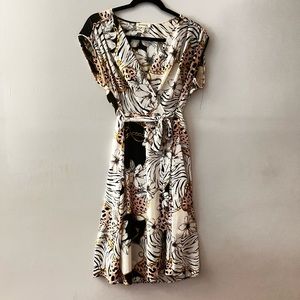 Monteau Wrap Dress (size S)